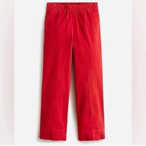 J. Crew
PETITE ASTRID WIDE-LEG CHINO PANT
In Holiday red
